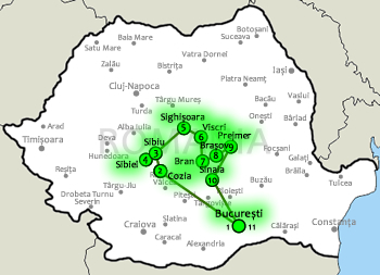 A taste of Transylvania | The program itinerary