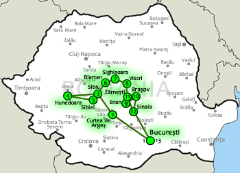 Romania, I find you beautiful | The program itinerary